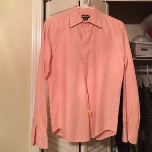 Reduced! Peach Ralph Lauren Rugby dress shirt